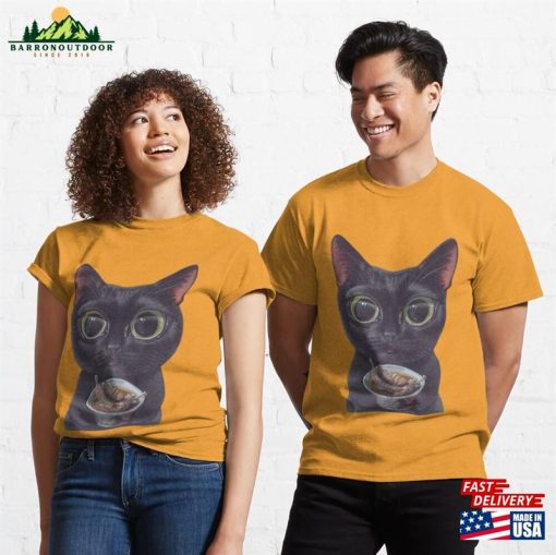 Tamaow Original Cat Portrait Bao Bei With Bak Kut Teh Classic T-Shirt Sweatshirt Hoodie