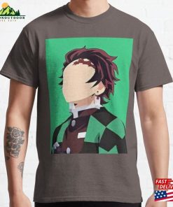 Tanjiro Demon Slayer Sticker Classic T-Shirt