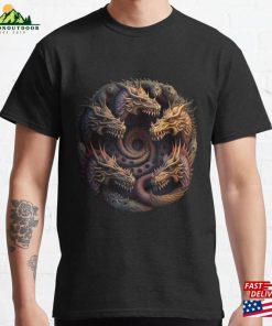 The Dragon Heads Classic T-Shirt Hoodie