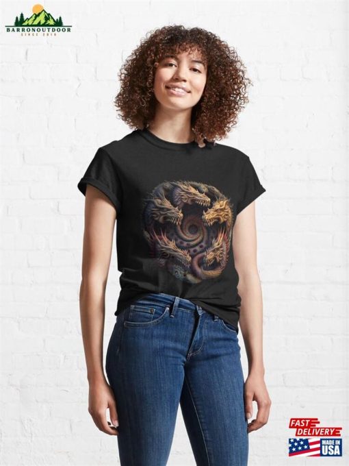 The Dragon Heads Classic T-Shirt Hoodie