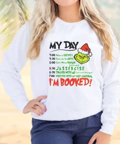 The Grinch Christmas Schedule Ugly Christmas Sweater 3