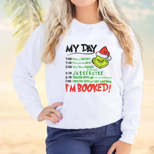 The Grinch Christmas Schedule Ugly Christmas Sweater
