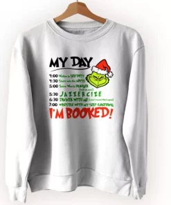 The Grinch Christmas Schedule Ugly Christmas Sweater 4