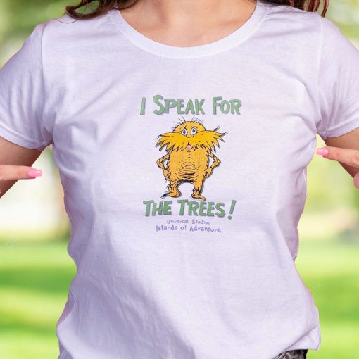 The Lorax Dr Seuss Speak For The Trees Casual T Shirt