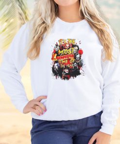 The Most Wonderful Time of The Year Halloween Horror Cool Sweatshirt 3