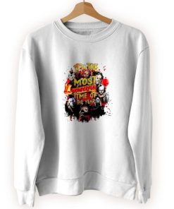 The Most Wonderful Time of The Year Halloween Horror Cool Sweatshirt 4