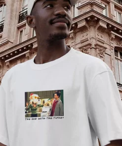 The One With The Turkey Friends Monica Chandler Thanksgiving Vintage T Shirt 2 The One With The Turkey Friends Monica Chandler Thanksgiving Vintage T Shirt 3