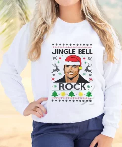 The Rock Jingle Bell Rock Ugly Christmas Sweater 2 The Rock Jingle Bell Rock Ugly Christmas Sweater 3