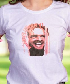 The Shining Here’S Johnny Movie Casual T Shirt