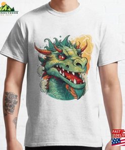 The Smiling Dragon Classic T-Shirt Hoodie Unisex The Smiling Dragon Classic T-Shirt Hoodie Unisex