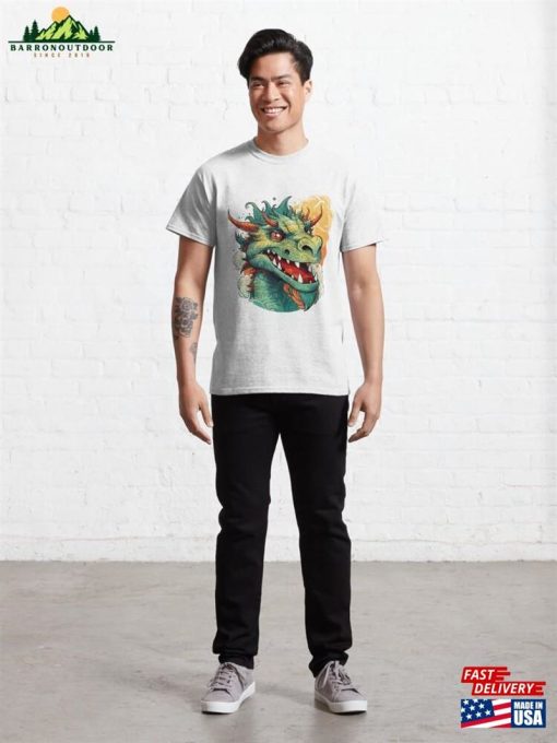 The Smiling Dragon Classic T-Shirt Hoodie Unisex