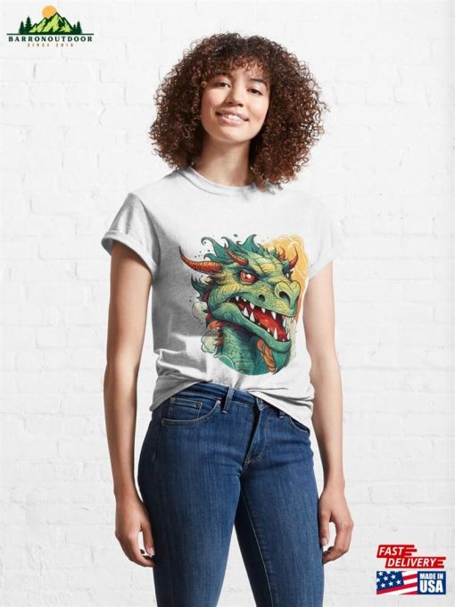 The Smiling Dragon Classic T-Shirt Hoodie Unisex