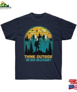 Think Outside No Box Necessary Classic Hoodie