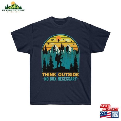 Think Outside No Box Necessary Classic Hoodie