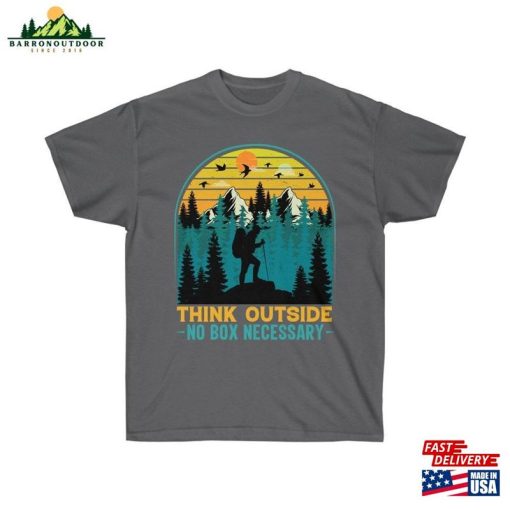 Think Outside No Box Necessary Classic Hoodie