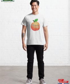 Thomaston Georgia Outline On Peach Classic T-Shirt Unisex 3 Thomaston Georgia Outline On Peach Classic T Shirt Unisex 4