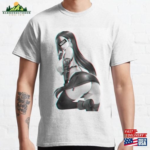 Tifa Lockhart Waifu Material Classic T-Shirt Unisex Sweatshirt