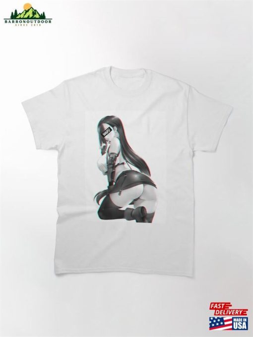 Tifa Lockhart Waifu Material Classic T-Shirt Unisex Sweatshirt