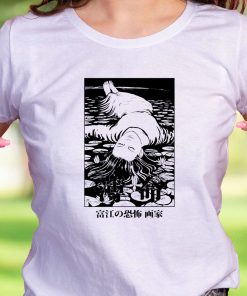 Tomie Junji Ito Uzumaki Horror Anime Manga Casual T Shirt