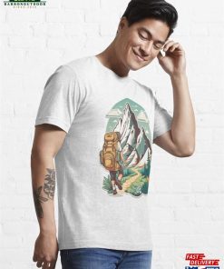 Travel Hiking Art Essential T-Shirt Classic 3 Travel Hiking Art Essential T Shirt Classic 4