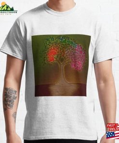 Tree Of Life Finger Painting Classic T-Shirt Unisex Tree Of Life Finger Painting Classic T-Shirt Unisex
