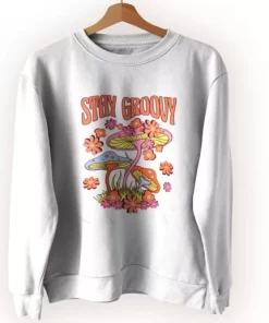 Trippy Mushroom Stay Groovy Ugly Christmas Sweater 3 Trippy Mushroom Stay Groovy Ugly Christmas Sweater 4