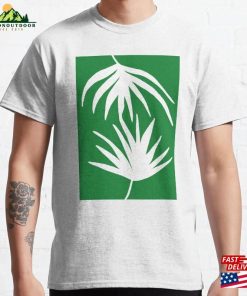 Tropical Vibes White Green Classic T-Shirt Sweatshirt Unisex