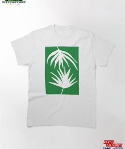 Tropical Vibes White Green Classic T-Shirt Sweatshirt Unisex