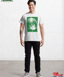 Tropical Vibes White Green Classic T Shirt Sweatshirt Unisex 4