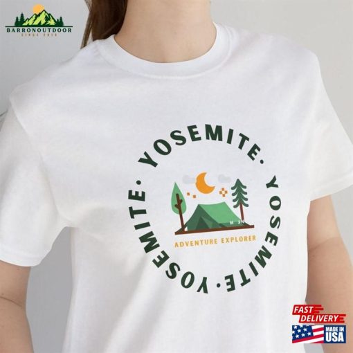 Unisex Yosemite Camper National Park Shirt Mountain Hiking Classic T-Shirt