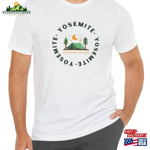 Unisex Yosemite Camper National Park Shirt Mountain Hiking Classic T-Shirt