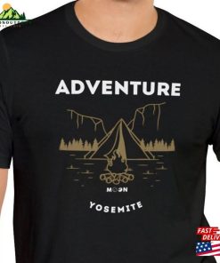 Unisex Yosemite Camper National Park Shirt Mountain Hiking T-Shirt