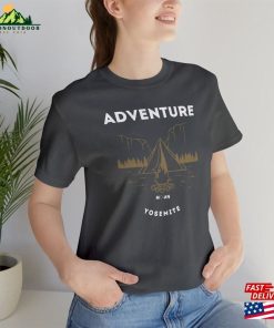 Unisex Yosemite Camper National Park Shirt Mountain Hiking T Shirt 3