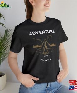 Unisex Yosemite Camper National Park Shirt Mountain Hiking T Shirt 4