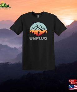 Unplug Hiking T-Shirt Gift For Him Or Her Hoodie