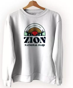Utah Zion National Park Sweatshirt Earth Day Costume