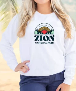 Utah Zion National Park Sweatshirt Earth Day Costume