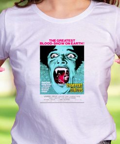 Vampire Circus Retro Horror Casual T Shirt