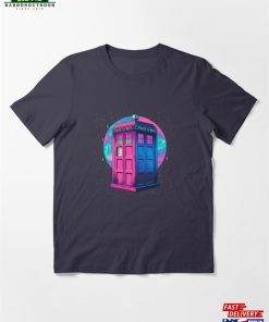 Vaporwave Police Call Box Essential T-Shirt Unisex Hoodie