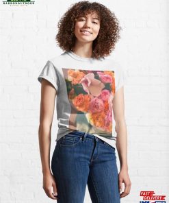 Vase Of Pink Flowers Classic T-Shirt Hoodie 3 Vase Of Pink Flowers Classic T Shirt Hoodie 4
