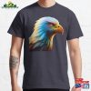 Vibrant Majesty A Multicolor Eagle Artistic Design Classic T-Shirt Unisex Sweatshirt