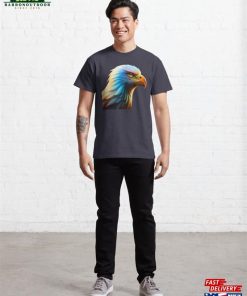 Vibrant Majesty A Multicolor Eagle Artistic Design Classic T-Shirt Unisex Sweatshirt 2 Vibrant Majesty A Multicolor Eagle Artistic Design Classic T Shirt Unisex Sweatshirt 3