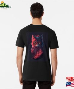 Villainous Red Cat Premium T-Shirt Sweatshirt Hoodie