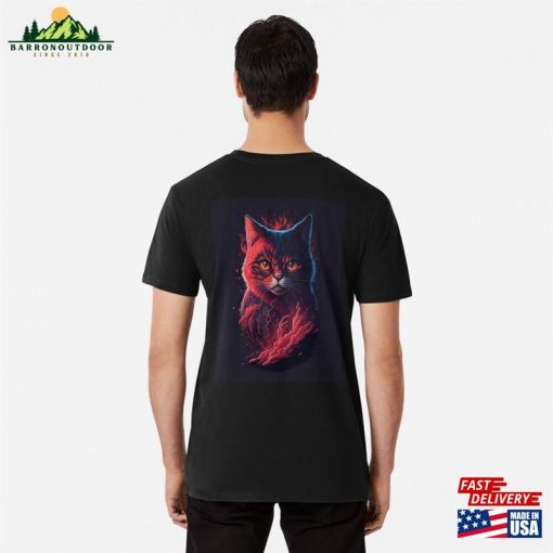 Villainous Red Cat Premium T-Shirt Sweatshirt Hoodie