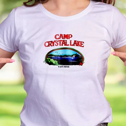 Vintage Camp Crystal Lake 1935 Thanksgiving Vintage T Shirt
