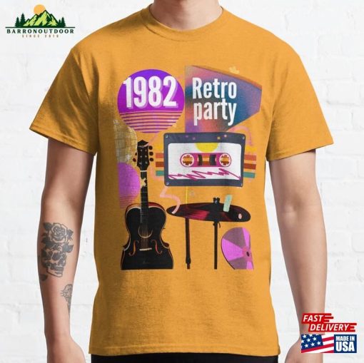 Vintage Party Design Classic T-Shirt