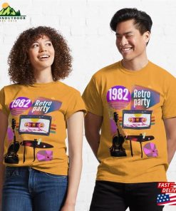 Vintage Party Design Classic T-Shirt 1 Vintage Party Design Classic T Shirt 2