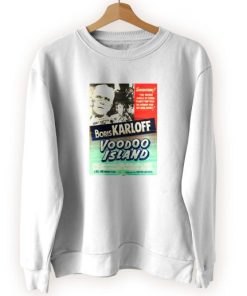 Voodoo Island Retro Horror Movie Cool Sweatshirt 3 Voodoo Island Retro Horror Movie Cool Sweatshirt 4