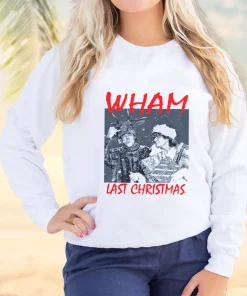 Wham Last Christmas Ugly Christmas Sweater 2 Wham Last Christmas Ugly Christmas Sweater 3