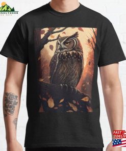 Wild Animal In Forest Art Landscape Classic T-Shirt Sweatshirt